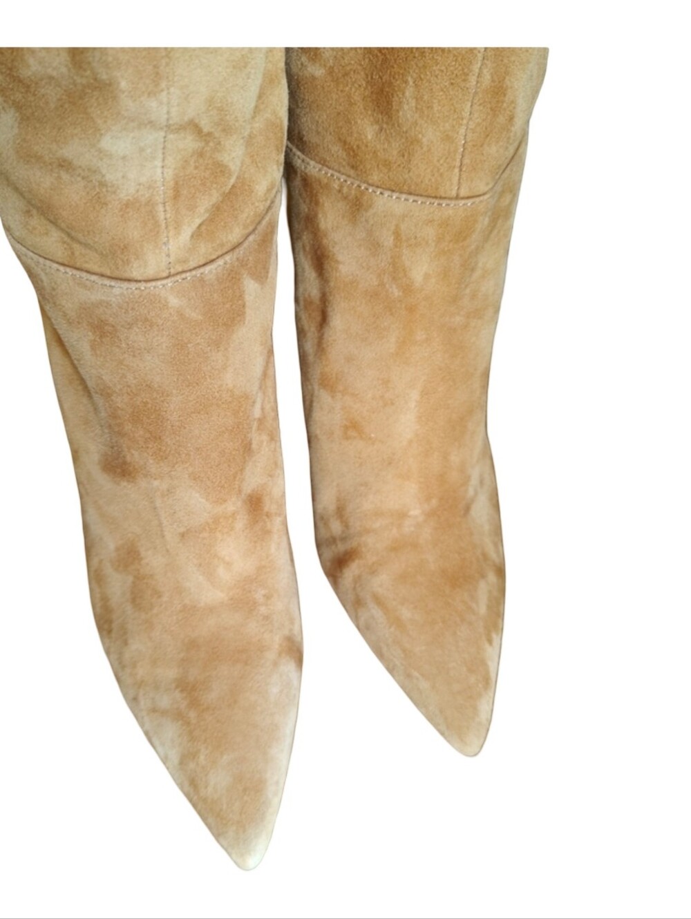 Vince Camuto Tall Pointed-Toe Over-the-Knee Suede Boots in Bright Brown. NWOT - Picture 4 of 7